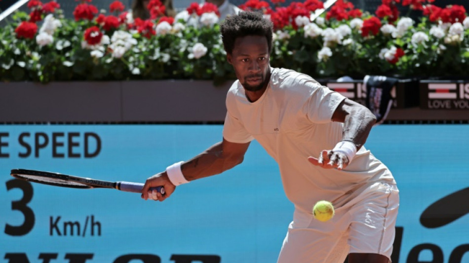 Tennis: Monfils sort d&egrave;s le premier tour &agrave; Madrid 