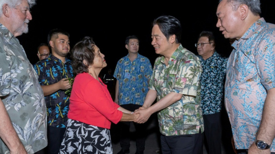 El presidente de Taiw&aacute;n visita la isla estadounidense de Guam y recibe apoyo de Washington