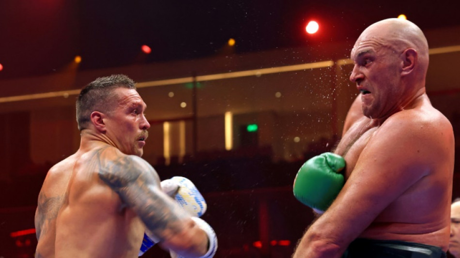 Boxe: une revanche Usyk-Fury aura lieu le 21 d&eacute;cembre &agrave; Ryad (organisateurs)