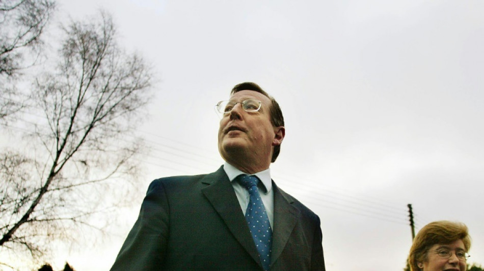 Nordirischer Friedensnobelpreistr&auml;ger David Trimble ist tot