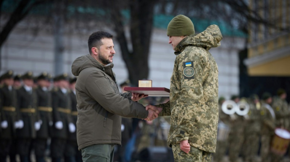 Le jour anniversaire de l'invasion, l'Ukraine veut "la victoire cette ann&eacute;e"