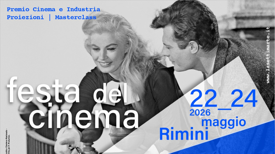 Torna a Rimini dal 22 al 24 maggio 'La Settima Arte Cinema e Industria'