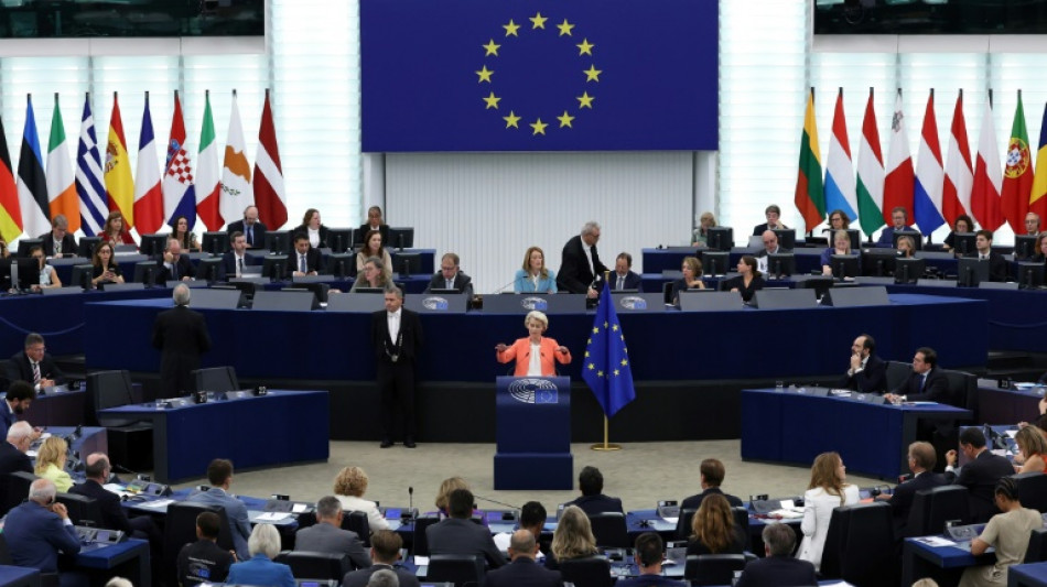 EU-Kommissionspr&auml;sidentin w&uuml;rdigt "gro&szlig;e Schritte" der Ukraine auf Weg zur EU