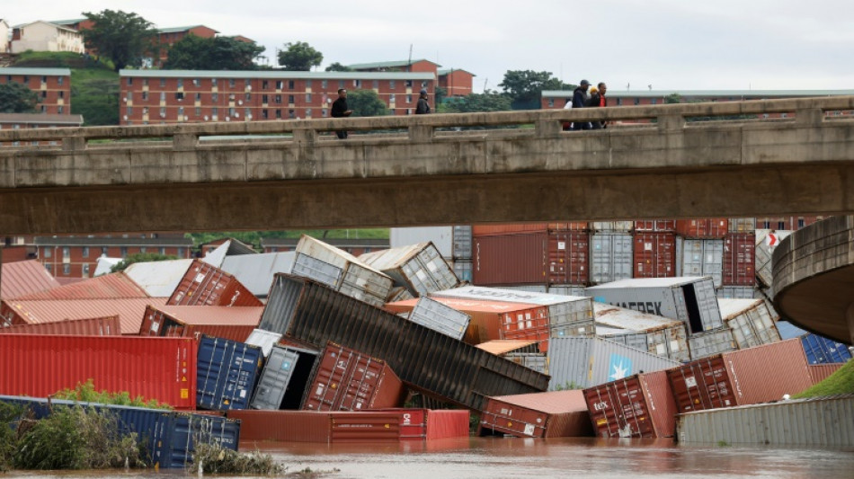 Nearly 60 dead in South Africa floods