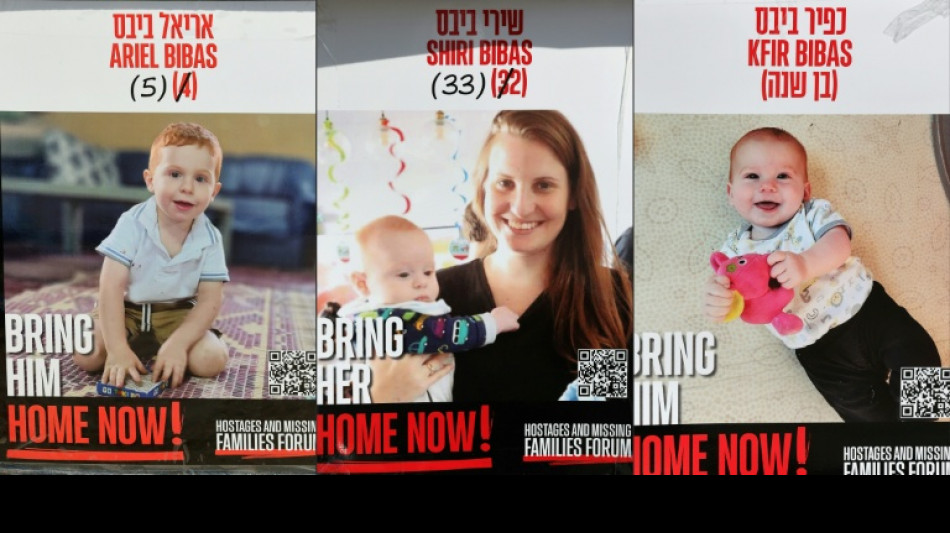 Un exreh&eacute;n de Ham&aacute;s pide perd&oacute;n a su esposa Shiri Bibas y a sus hijos por "no haber podido protegerlos"