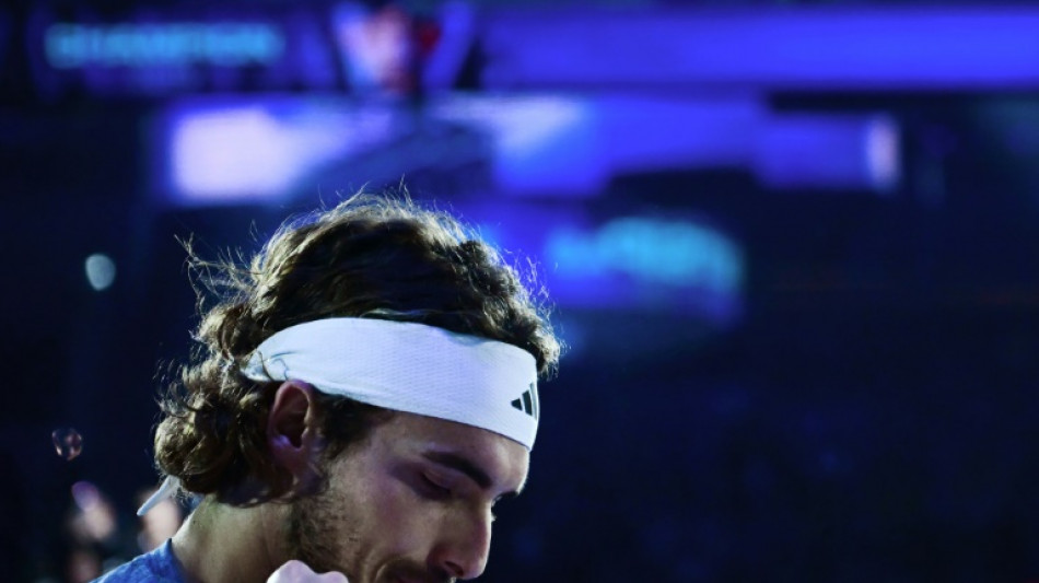 Injured Tsitsipas retires from ATP Finals clash with Rune