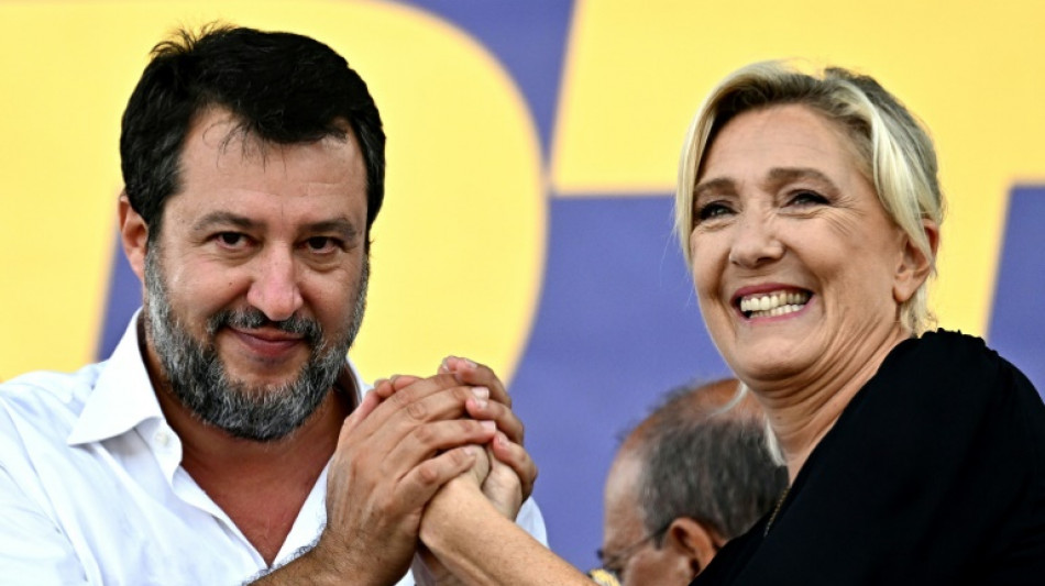 Salvini und Le Pen bekr&auml;ftigen rechtspopulistisches B&uuml;ndnis f&uuml;r Europawahl