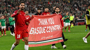 La selección palestina, "en misión" por la paz en Bilbao