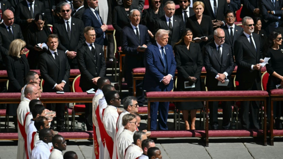 Trump nutzt Trauermesse in Rom für außenpolitische Treffen mit Spitzenpolitikern