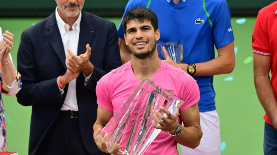 Indian Wells: Alcaraz, nouveau roi du d&eacute;sert californien, remonte sur le toit du monde