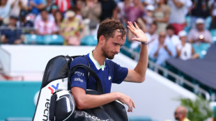 Tennis/Miami: Medvedev, stoppé en quart par Hurkacz, attendra pour redevenir N.1 mondial