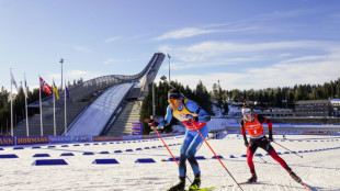 Biathlon: Fillon Maillet deuxième de la poursuite d'Oslo derrière Lesser