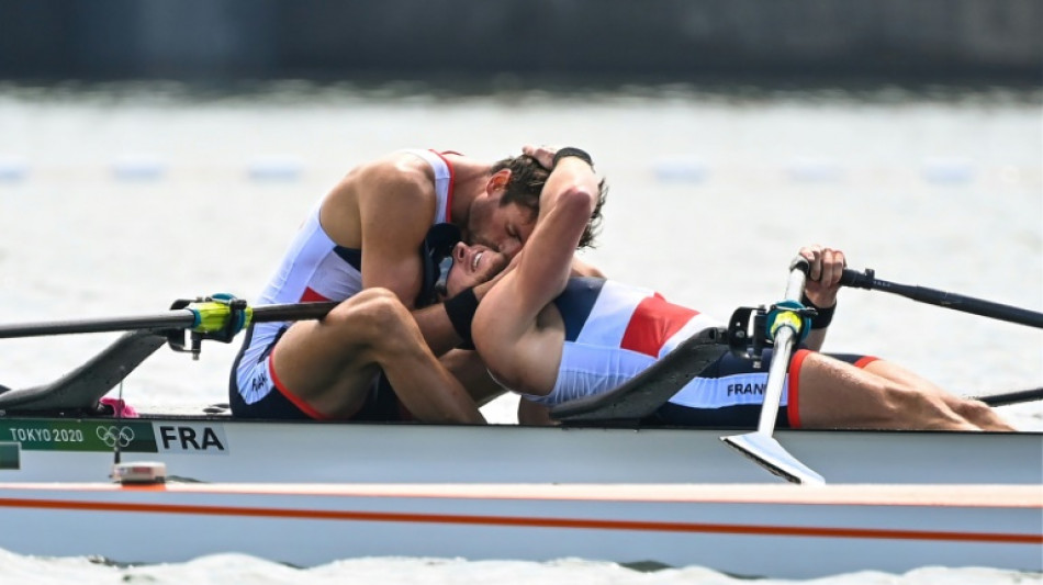 Aviron: les Fran&ccedil;ais Boucheron et Androdias, un duo en or