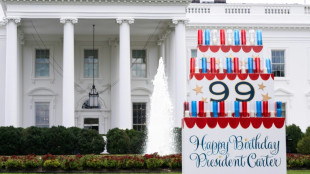 Ex-US-Pr&auml;sident Carter feiert 99. Geburtstag