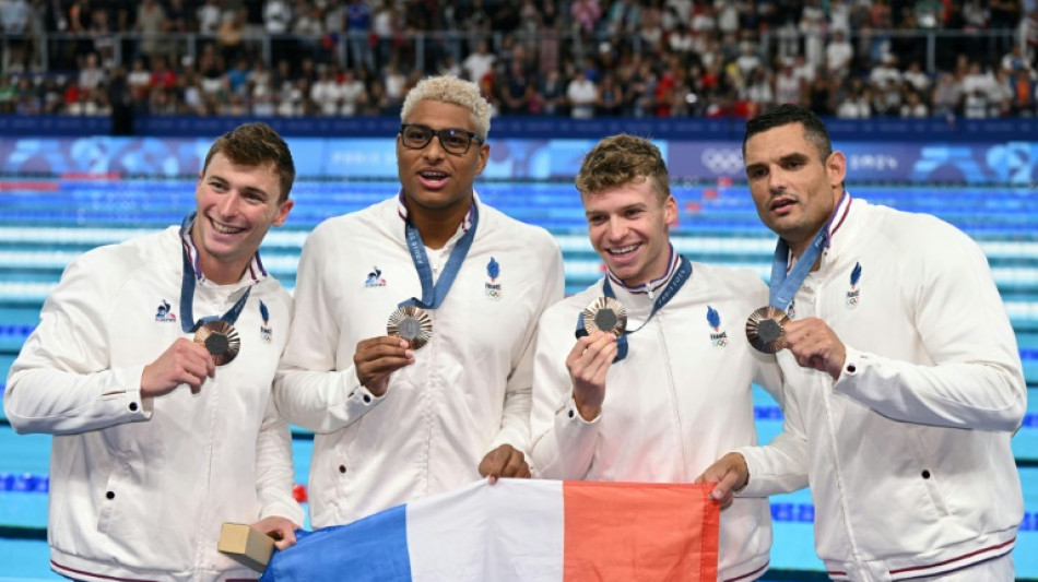 JO-2024: L&eacute;on Marchand, puissance cinq