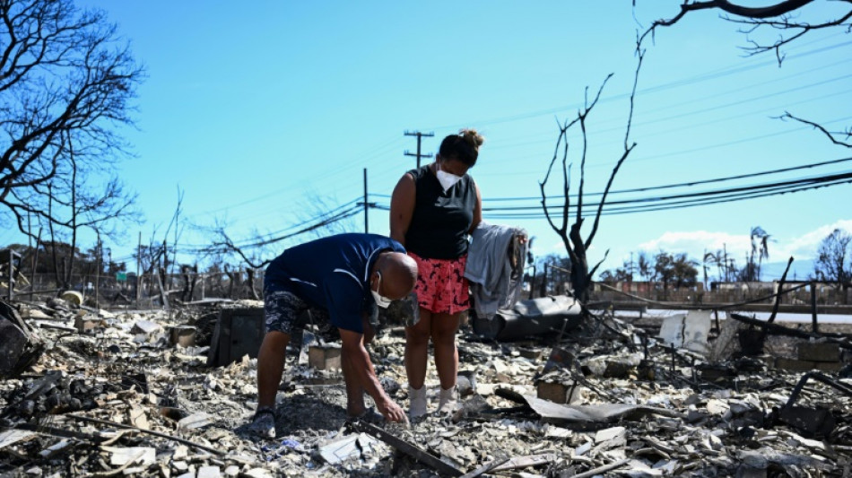 "On nous a dit que dalle !", déplorent les victimes de l'incendie à Hawaï