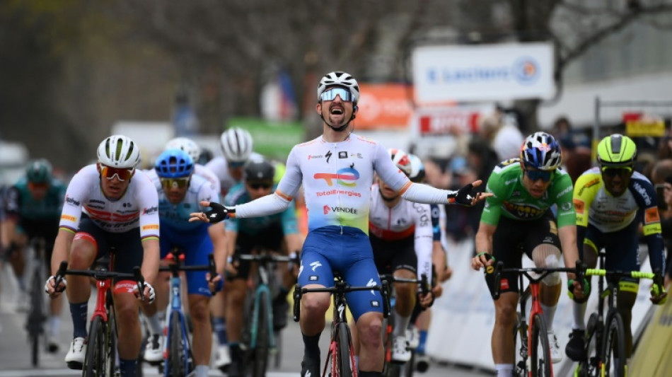 Paris-Nice: Burgaudeau met en échec le peloton dans la 6e étape
