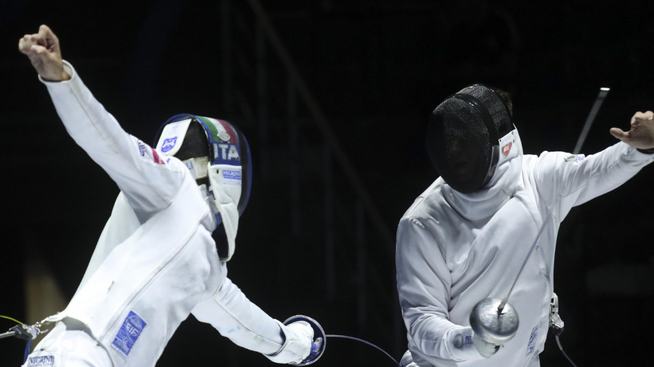 Mondiali scherma: spada maschile e sciabola donne agli ottavi