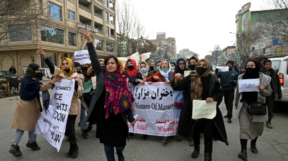 Angeh&ouml;riger: Taliban lassen afghanische Demonstrantin frei