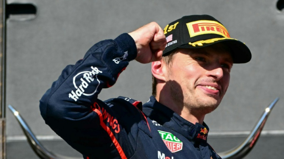 F1: impérial aux Etats-Unis, Verstappen se relance dans la course au titre