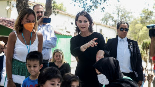 Baerbock f&uuml;hrt Gespr&auml;che mit griechischer Regierung in Athen