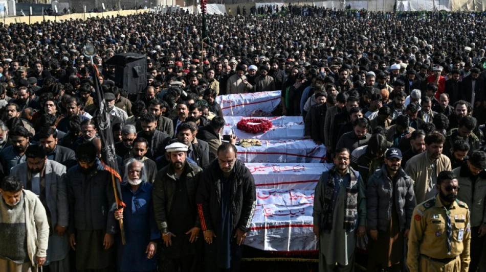 Thousands gather as Pakistan buries victims of mosque suicide attack