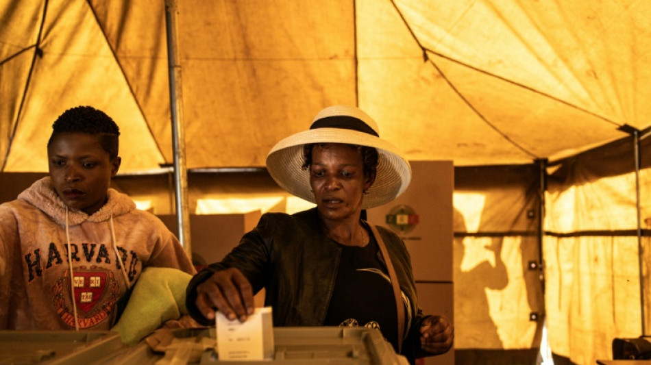 Pr&auml;sident Emmerson Mnangagwa hofft bei Wahl in Simbabwe auf zweite Amtszeit