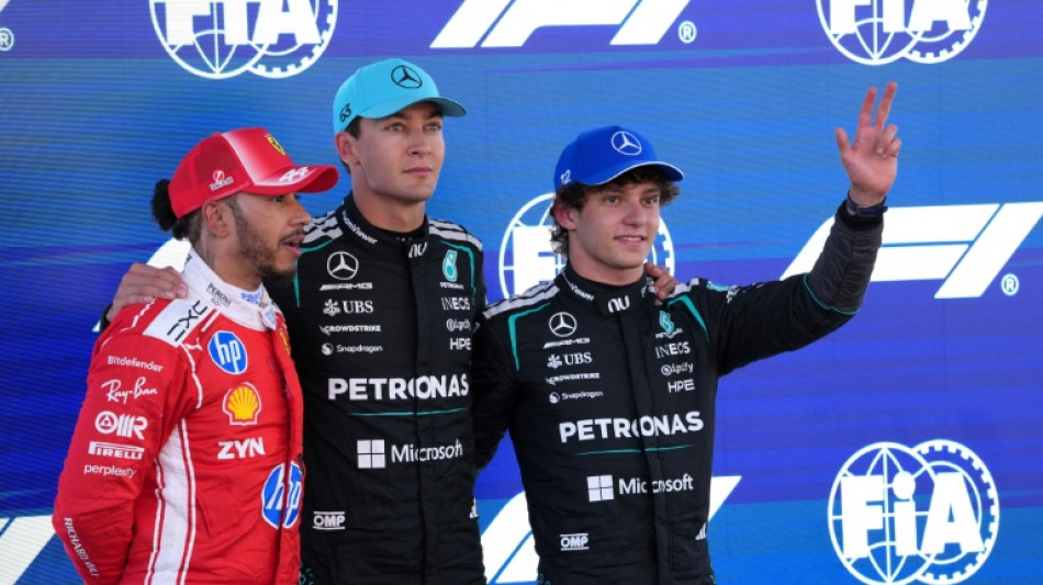 Russell back in 'the groove' as he takes pole for Barcelona Grand Prix
