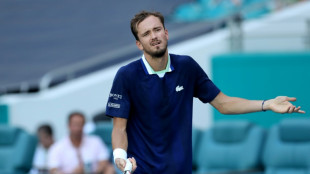 Tennis: Medvedev, éliminé en quarts de finale à Miami, échoue à redevenir N.1 mondial