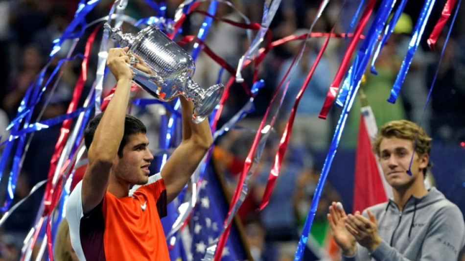 US Open: l'av&egrave;nement du nouveau roi Carlos Alcaraz