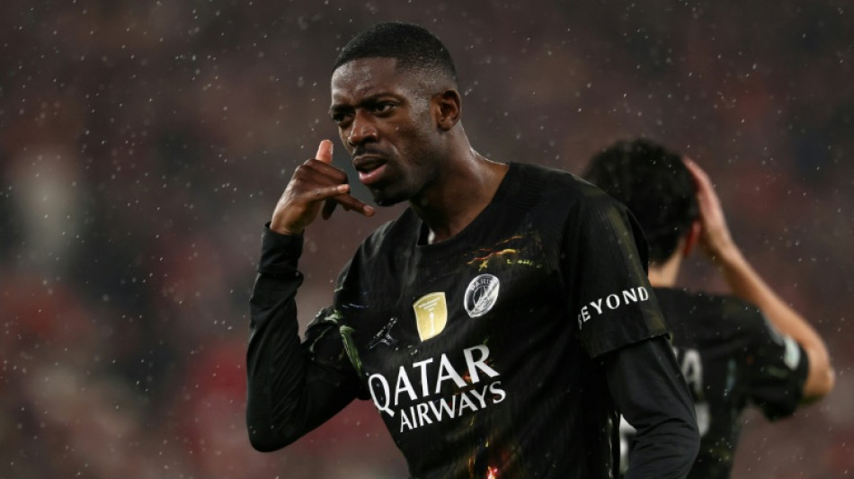 Dembele sends PSG past wounded Liverpool into Champions League semis