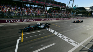 Russell holds off Verstappen to win Azerbaijan Grand Prix