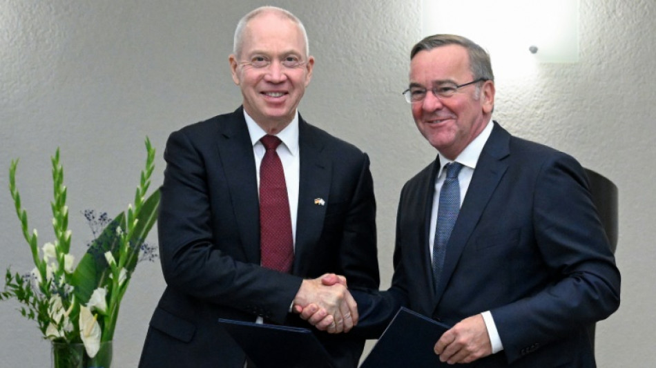 Deutschland und Israel schlie&szlig;en "historische" Vereinbarung zu Raketenabwehrsystem