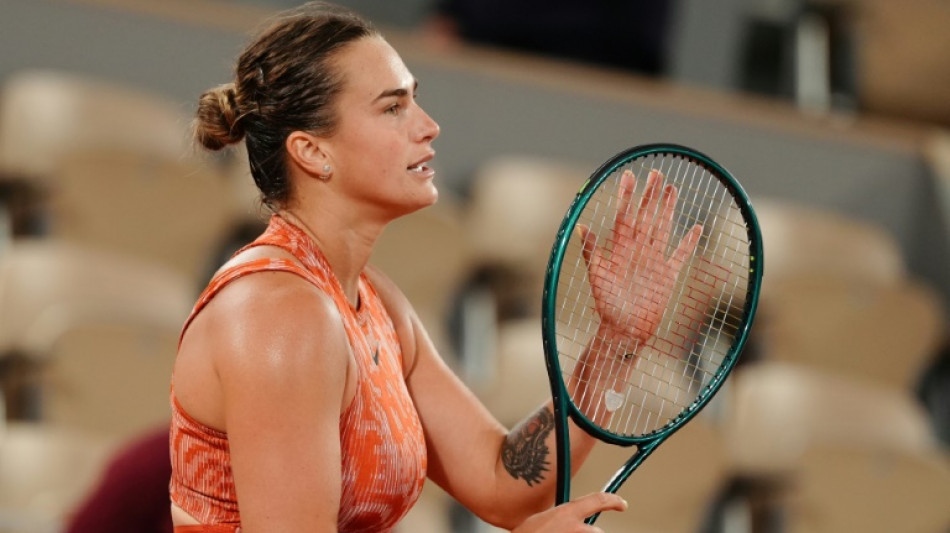 Sabalenka vence japonesa Uchijima e vai &agrave; 3&ordf; rodada de Roland Garros
