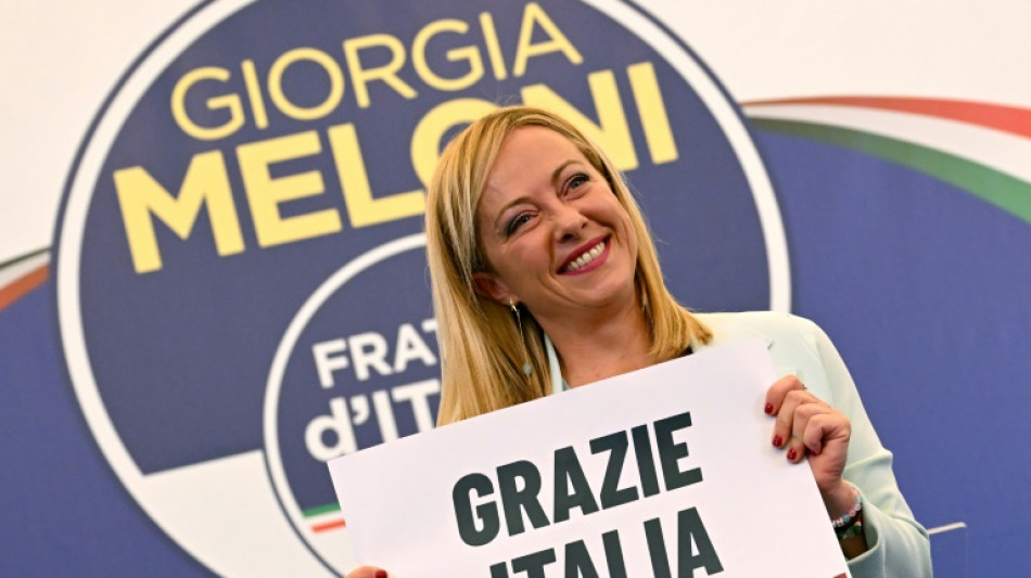 L'Italie plonge dans l'inconnu apr&egrave;s la victoire de Giorgia Meloni
