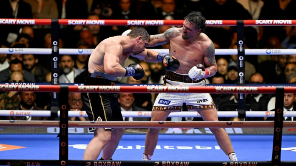 Boxe: l'Ukrainien Usyk annonce renoncer &agrave; ses trois ceintures mondiales des lourds