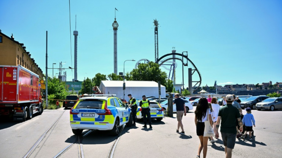 One dead, seven hurt as rollercoaster derails in Sweden