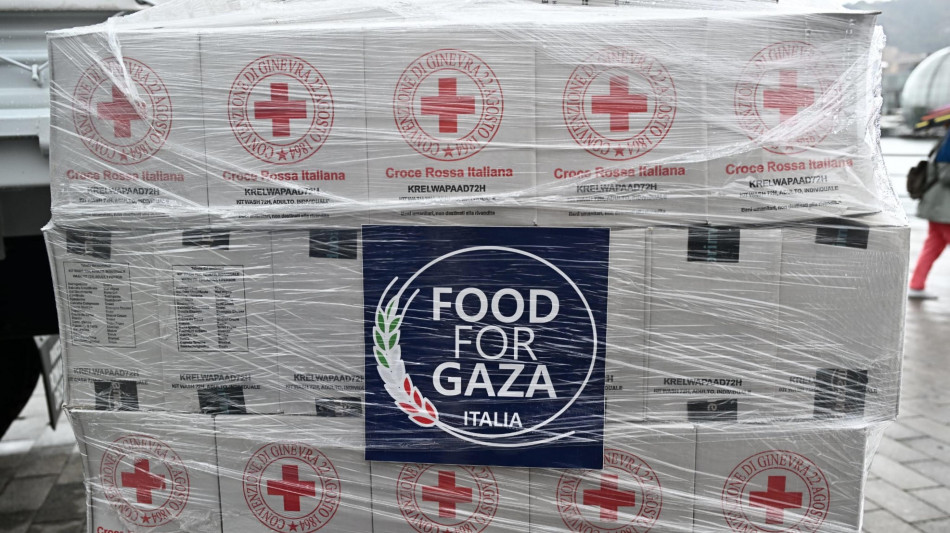 Primi camion italiani Food for Gaza entrati nella Striscia