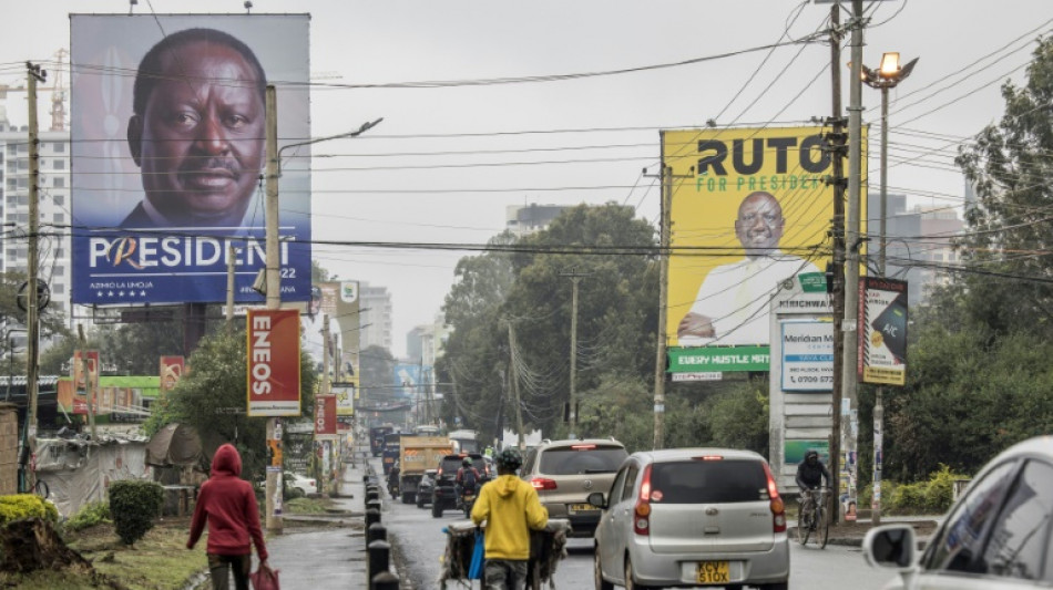 Derniers pr&eacute;paratifs au Kenya avant une pr&eacute;sidentielle cruciale