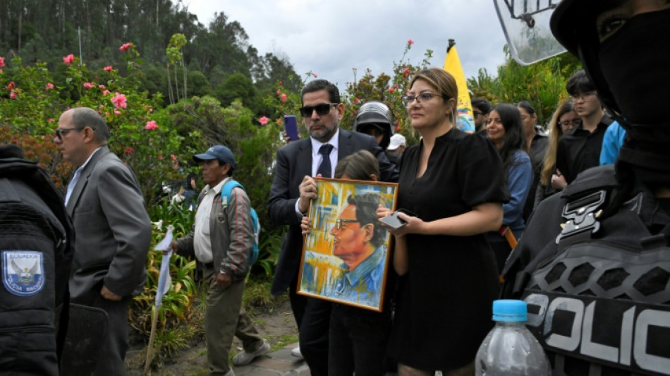 Familie des get&ouml;teten Pr&auml;sidentschaftskandidaten in Ecuador verklagt Regierung
