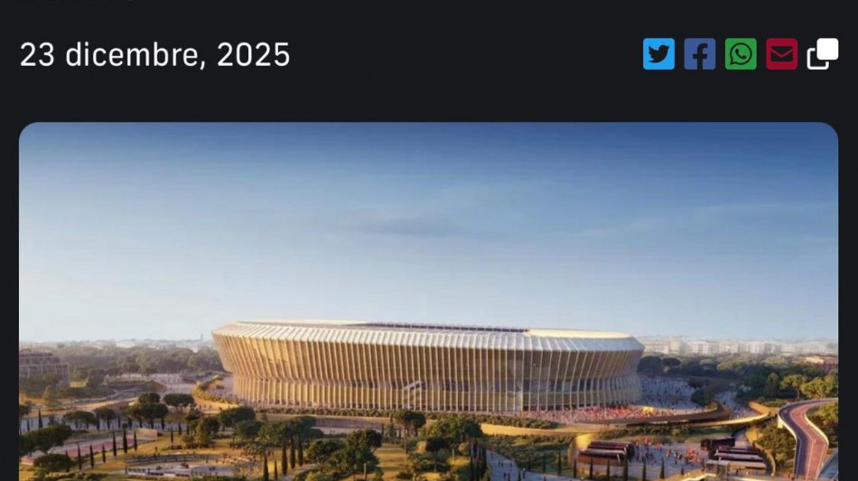 Stadio Roma, club consegna progetto definitivo a Campidoglio