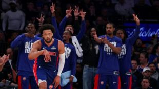 Cunningham stars as NBA-leading Pistons ease past Knicks