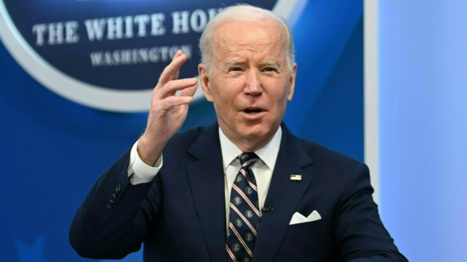 Biden dice que el G7 impondr&aacute; sanciones "devastadoras" a Rusia