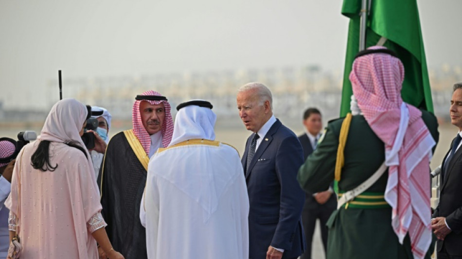 Biden en Arabie saoudite, en qu&ecirc;te de p&eacute;trole et de normalisation avec Isra&euml;l