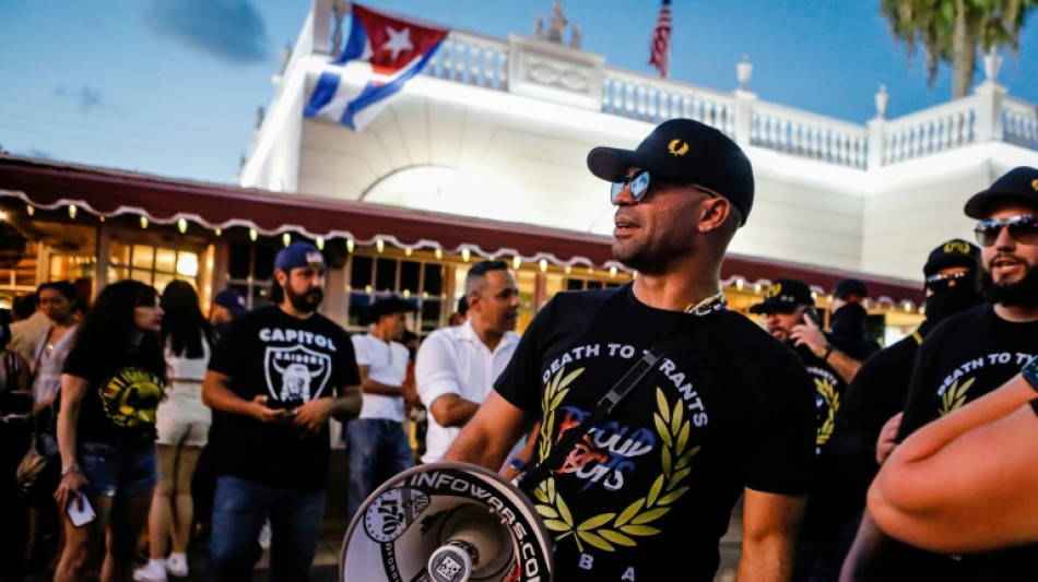 Proud-Boys-Anf&uuml;hrer Tarrio wegen Kapitol-Erst&uuml;rmung festgenommen