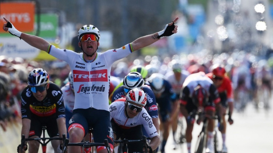 Paris-Nice: Mads Pedersen s'adjuge au sprint la 3e étape
