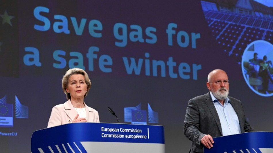 Bruxelles veut r&eacute;duire de 15% la consommation de gaz de l'UE pour s'affranchir de la Russie