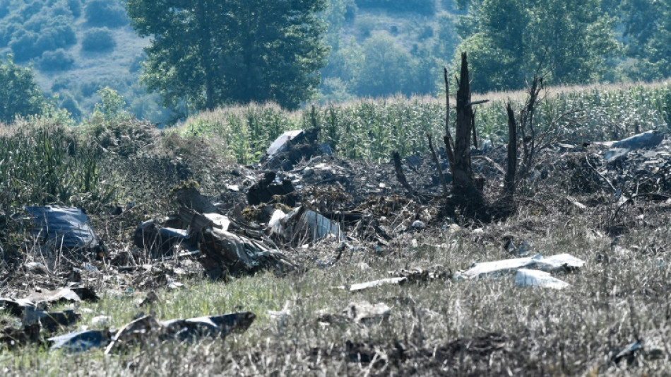 Huit morts dans le crash d'un avion cargo ukrainien dans le nord de la Gr&egrave;ce