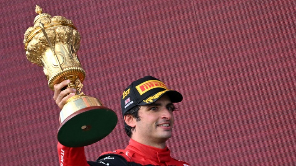 F1: Carlos Sainz (Ferrari) s'impose en Grande-Bretagne au terme d'un GP mouvement&eacute;