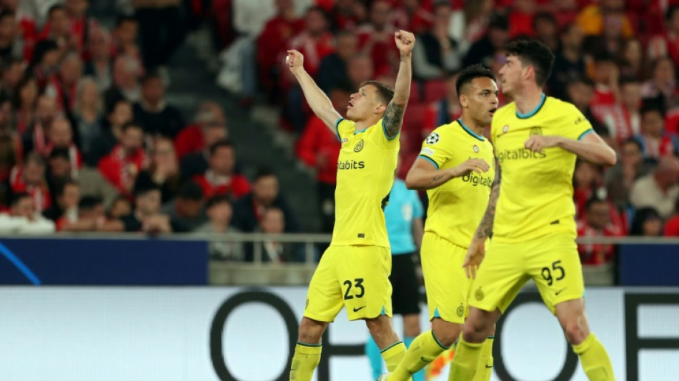 C1: l&rsquo;Inter Milan prend une belle option sur les demies en s&rsquo;imposant au Benfica